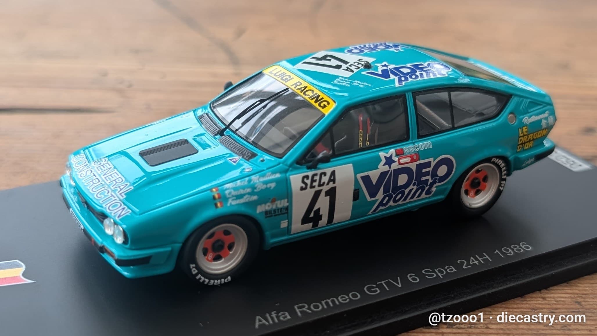 Alfa Romeo GTV 6 Spa 24H