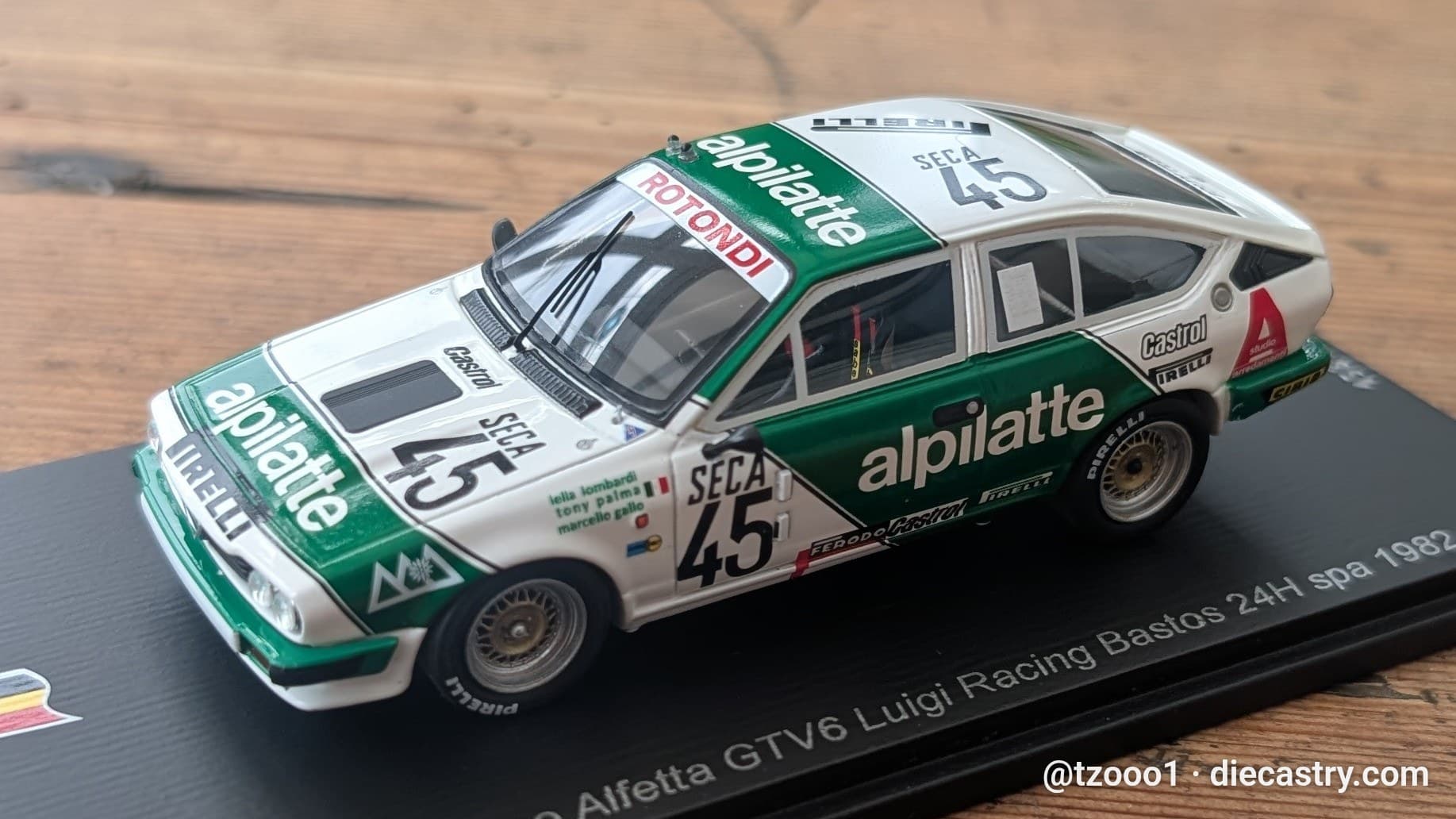 Alfa Romeo GTV 6 Spa 24H
