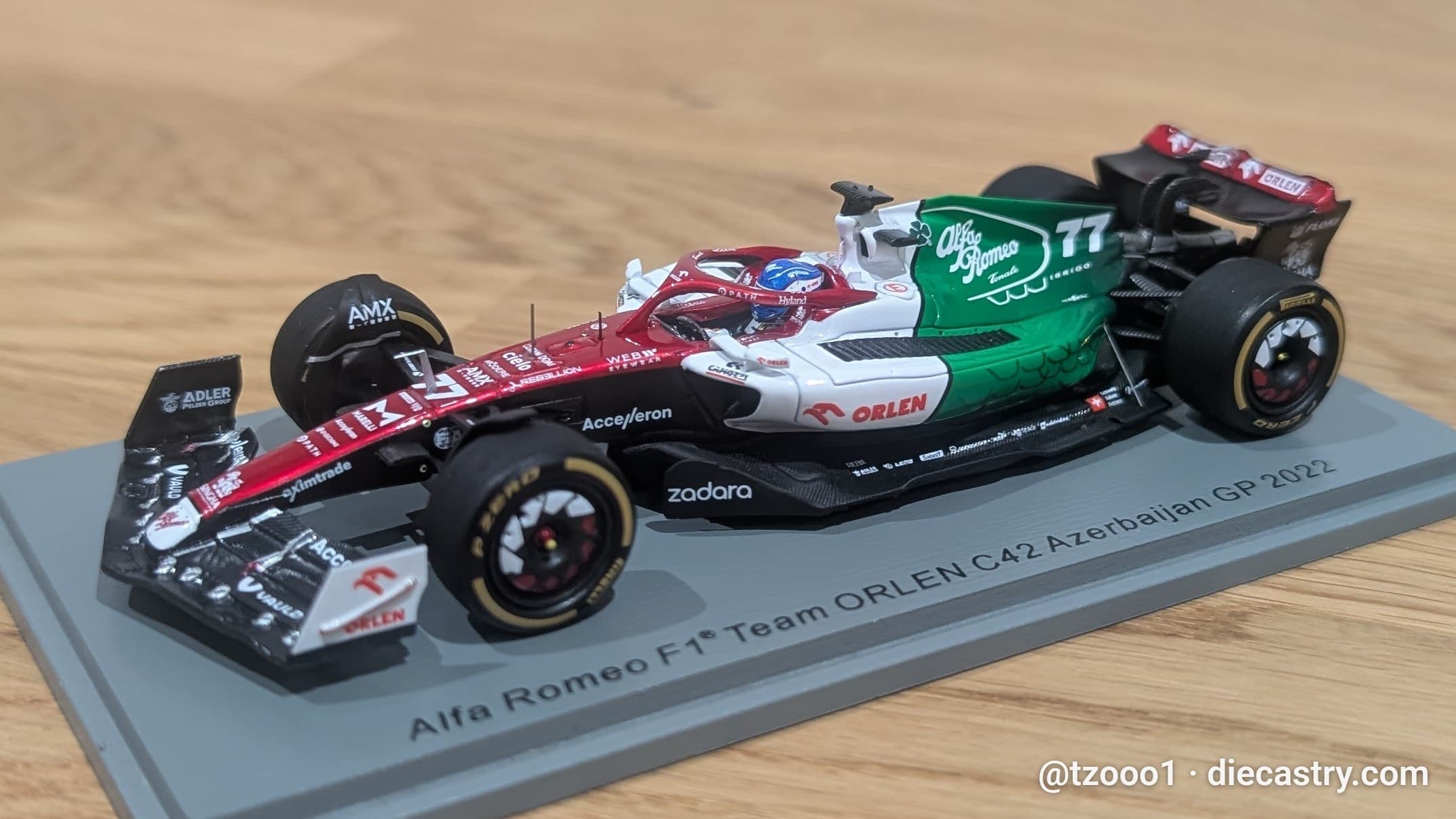 Alfa romeo F1 Team ORLEN C42 / Azerbaijan GP