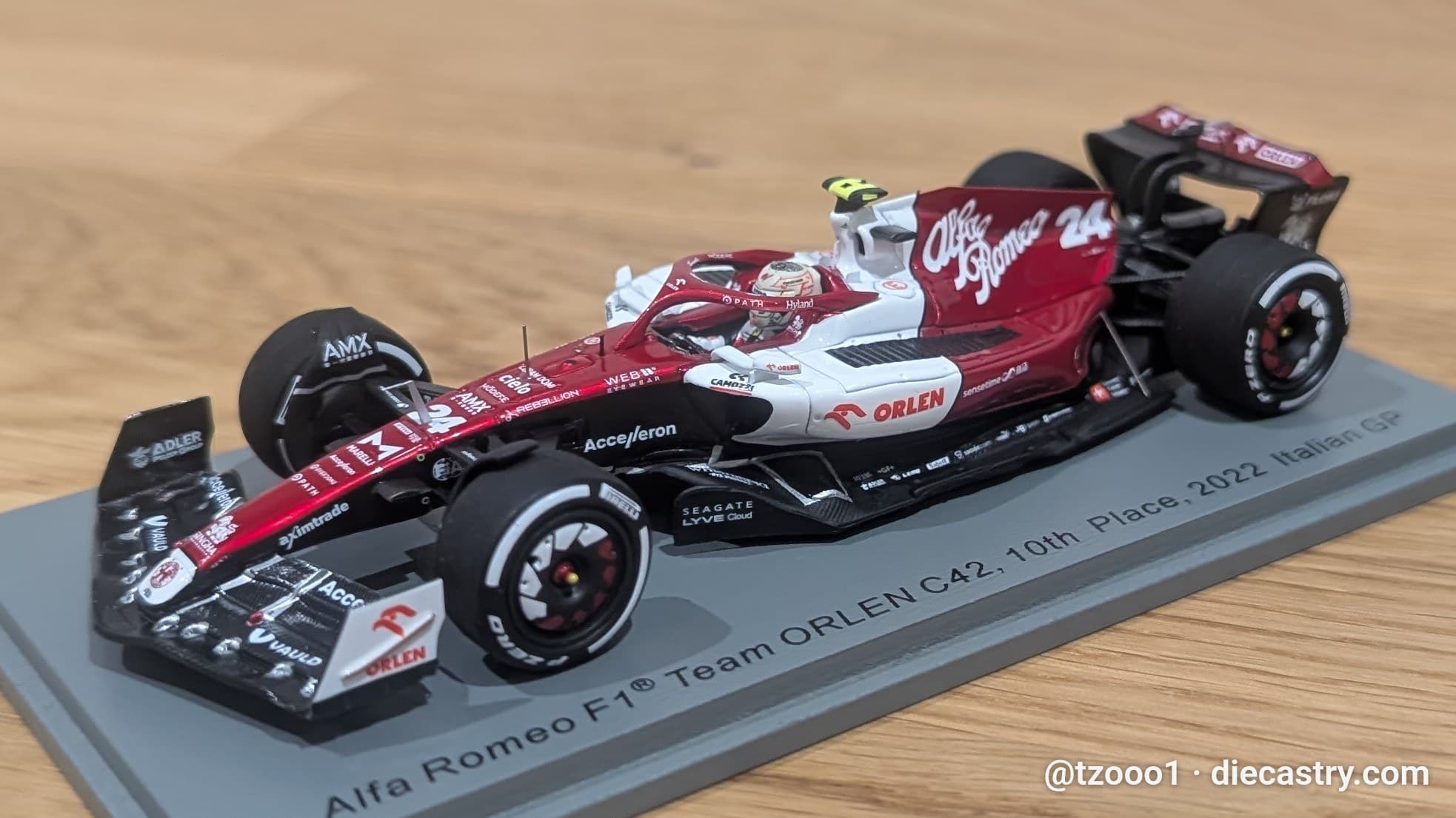Alfa romeo F1 Team ORLEN C42 / Italian GP