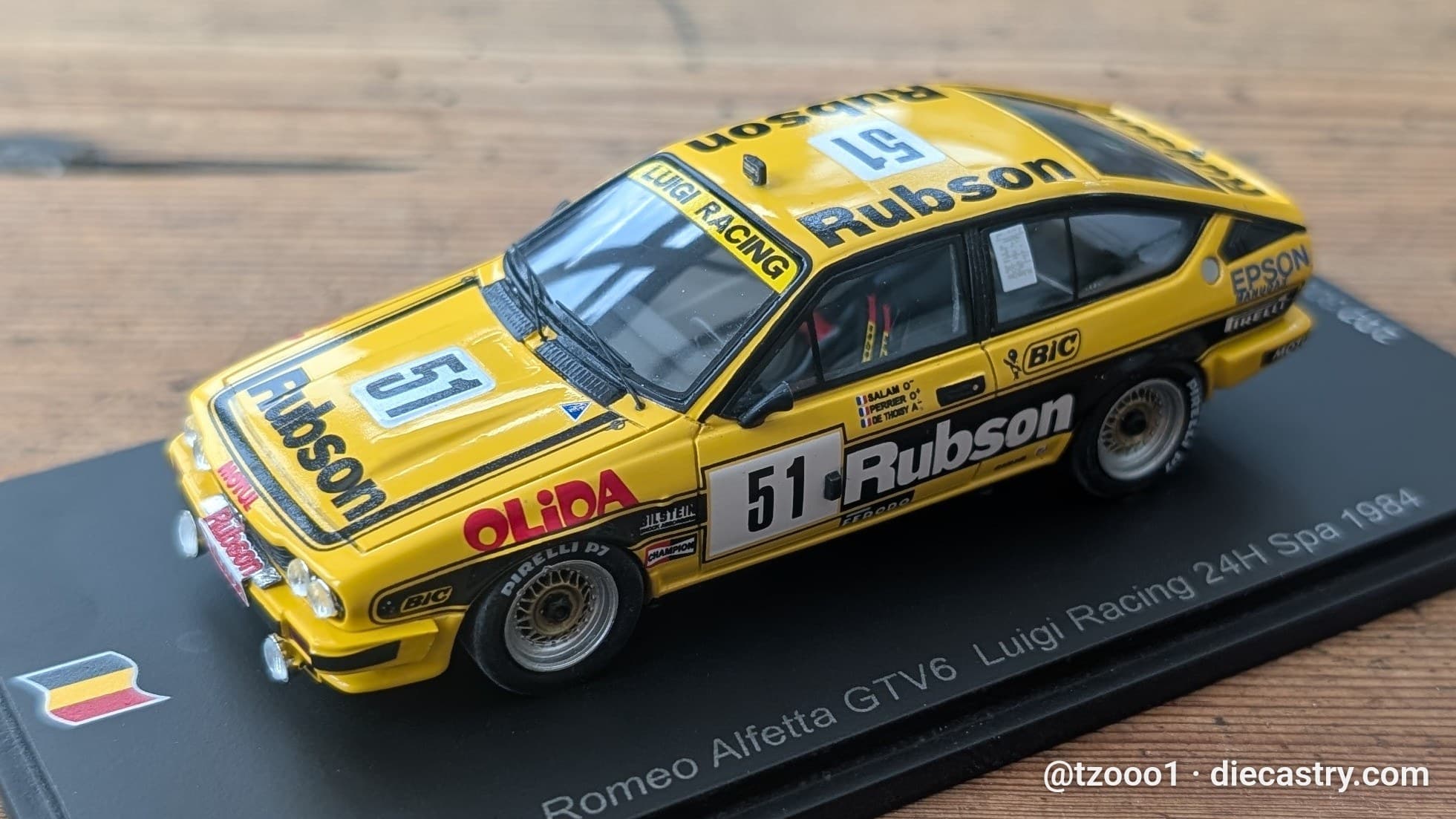 Alfa Romeo GTV 6 Spa 24H
