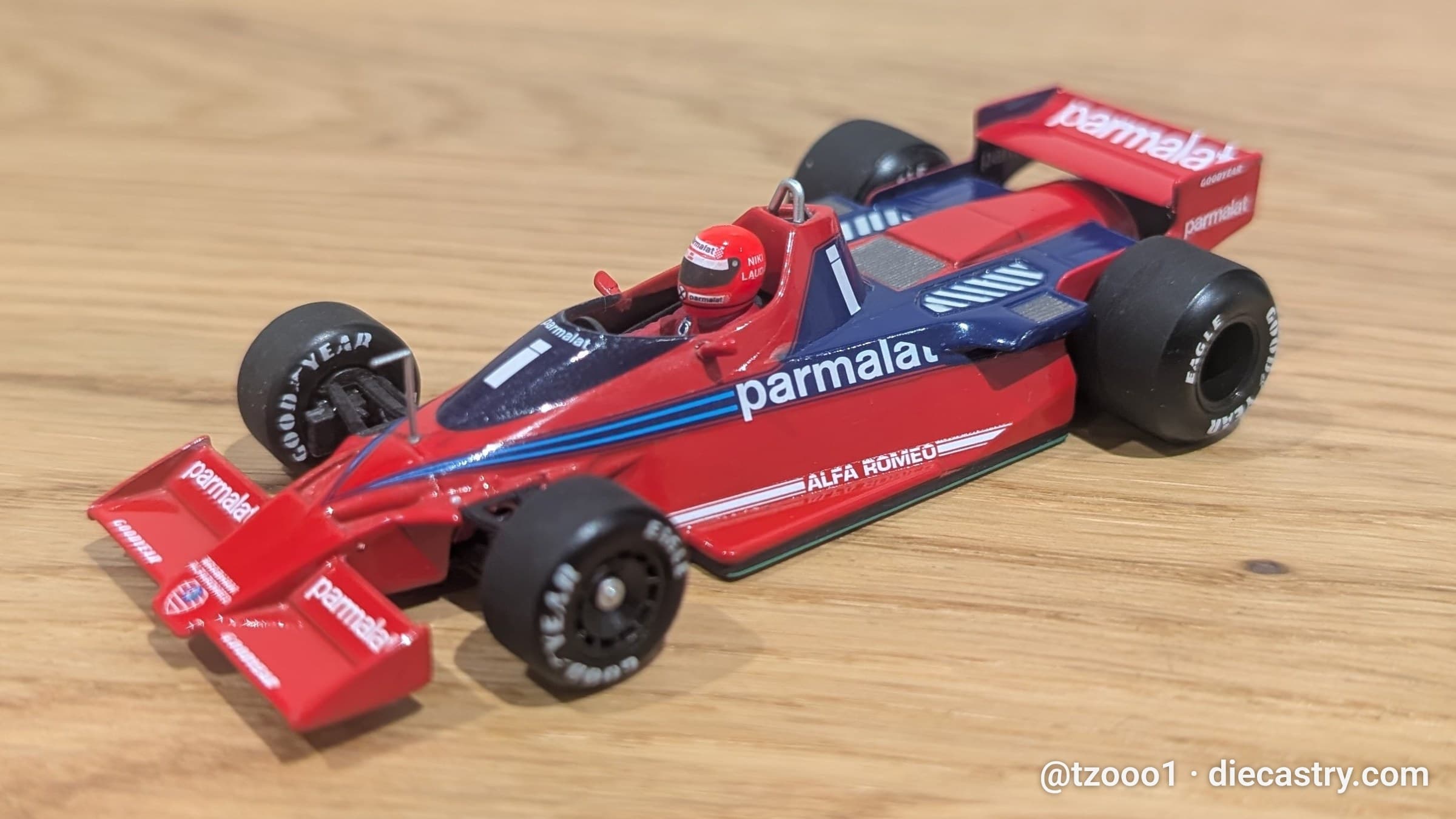 1978 Brabham BT46 'FANCAR' 1:43 scale diecast model by Minichamps in #1