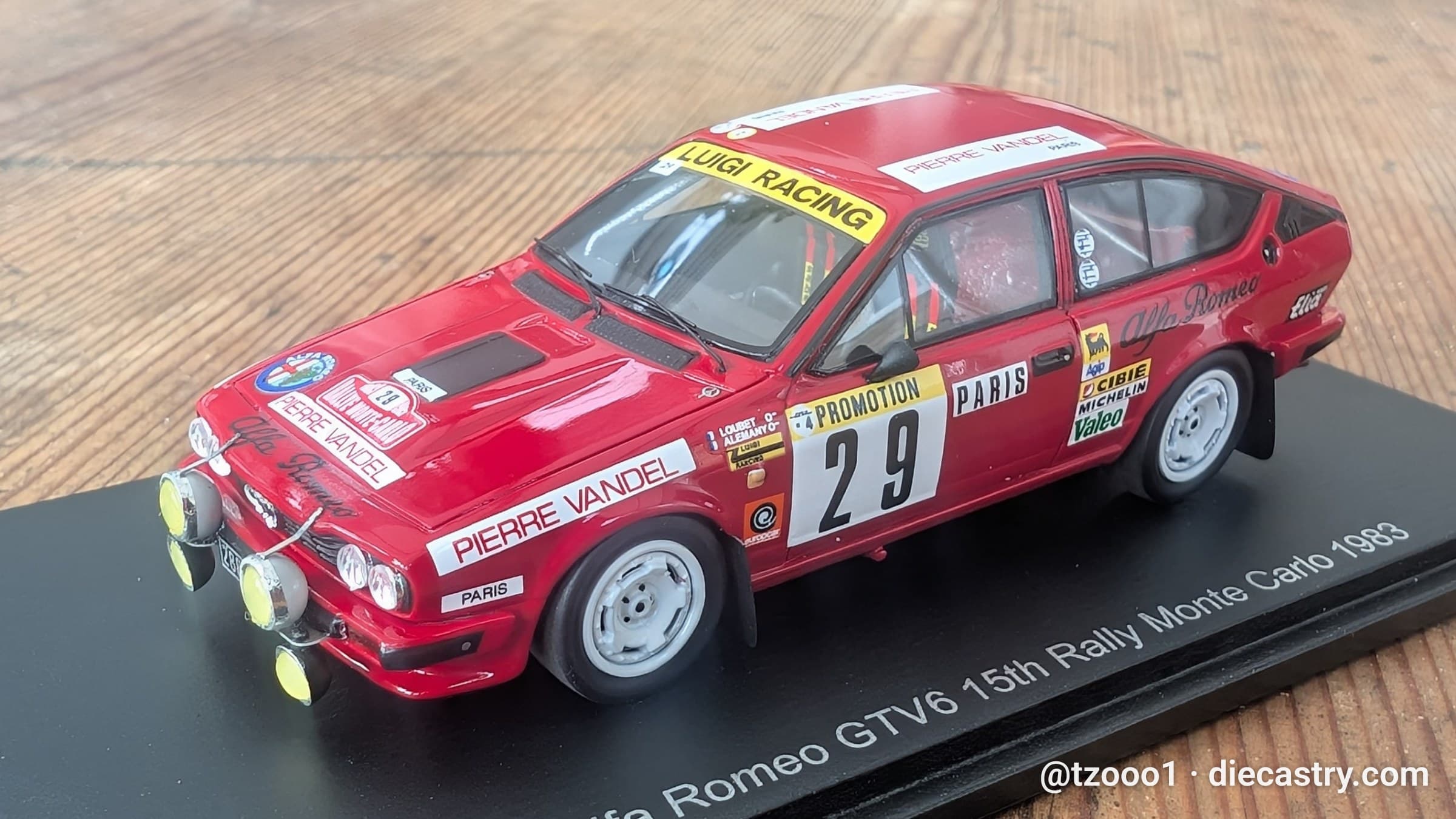 Alfa Romeo GTV6 Rally Monte Carlo