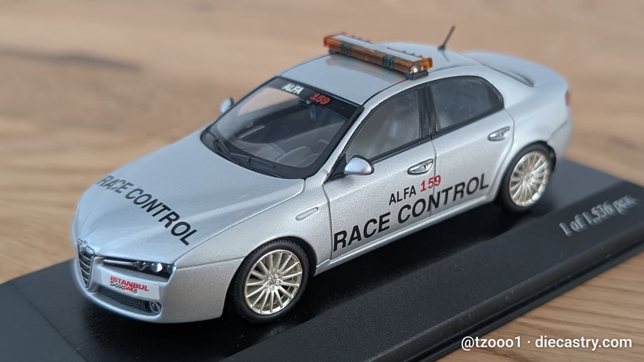 2006 Alfa Romeo 159 / Race Control 1:43 scale diecast model by Minichamps