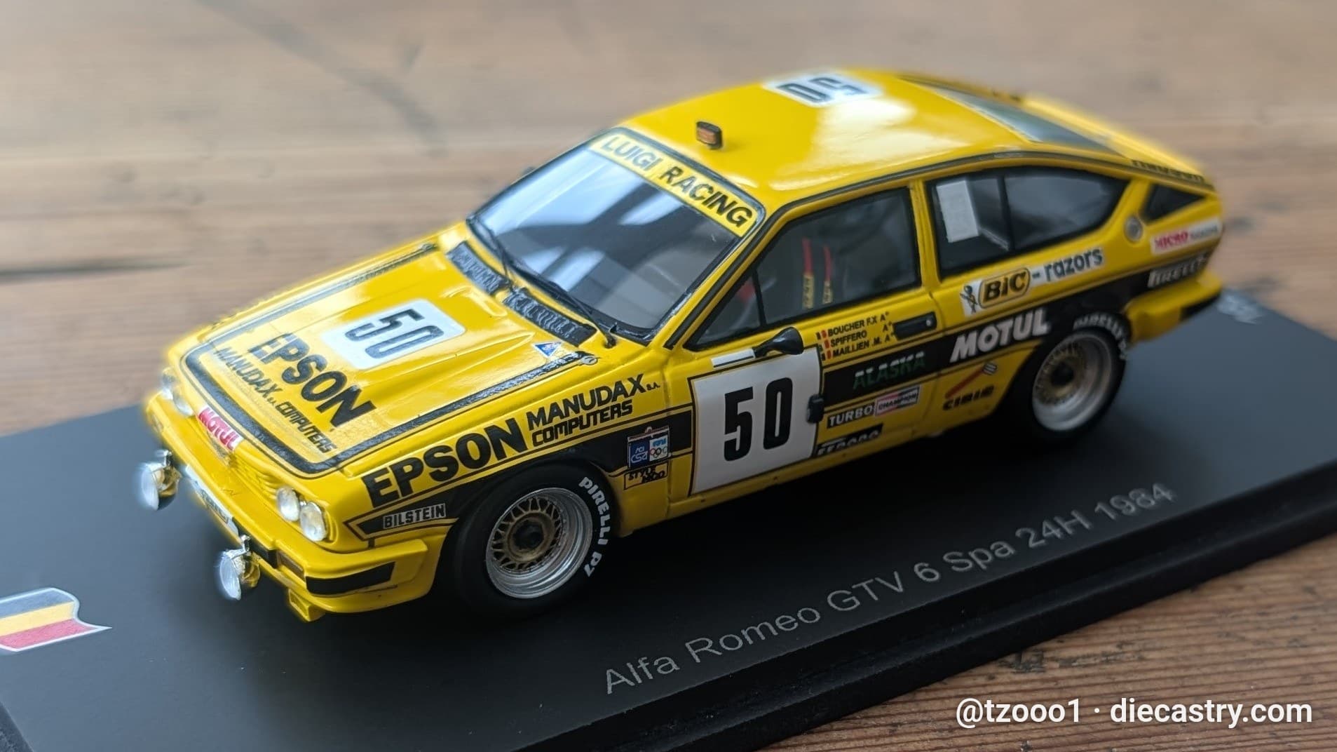 Alfa Romeo GTV 6 Spa 24H