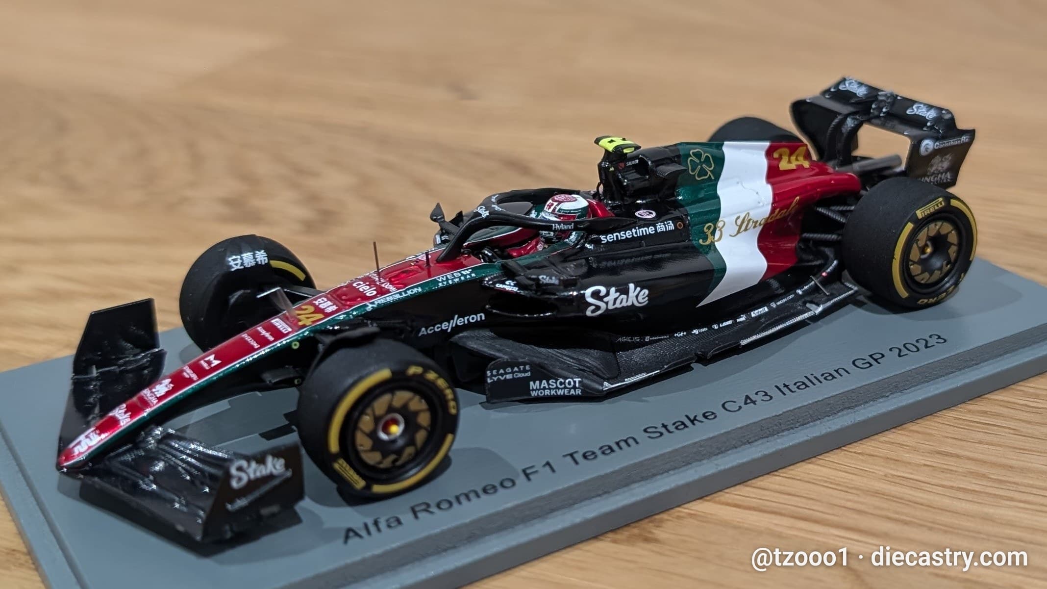 Alfa romeo F1 Team Stake C43 / Italian GP