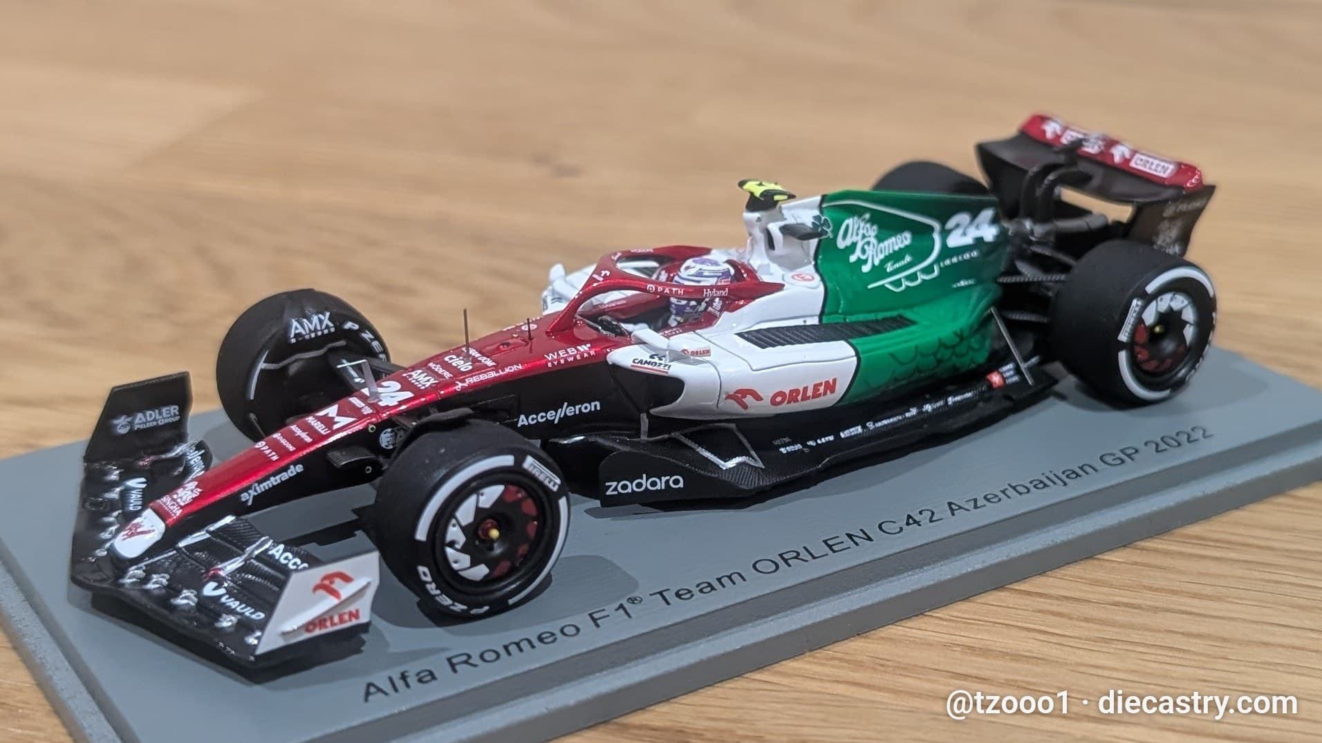 Alfa romeo F1 Team ORLEN C42 / Azerbaijan GP