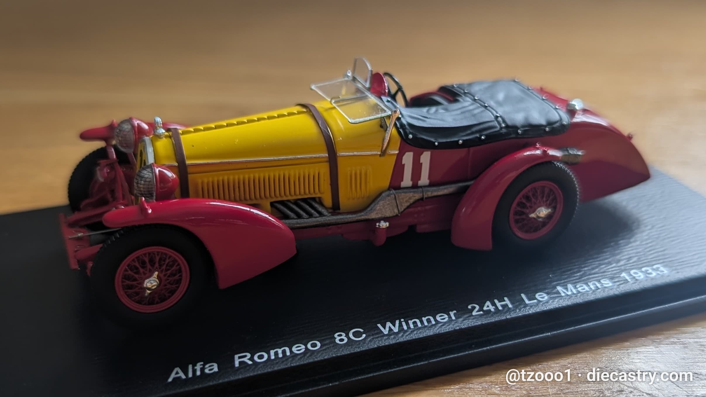 Alfa Romeo 8C LE MANS Winner 1933