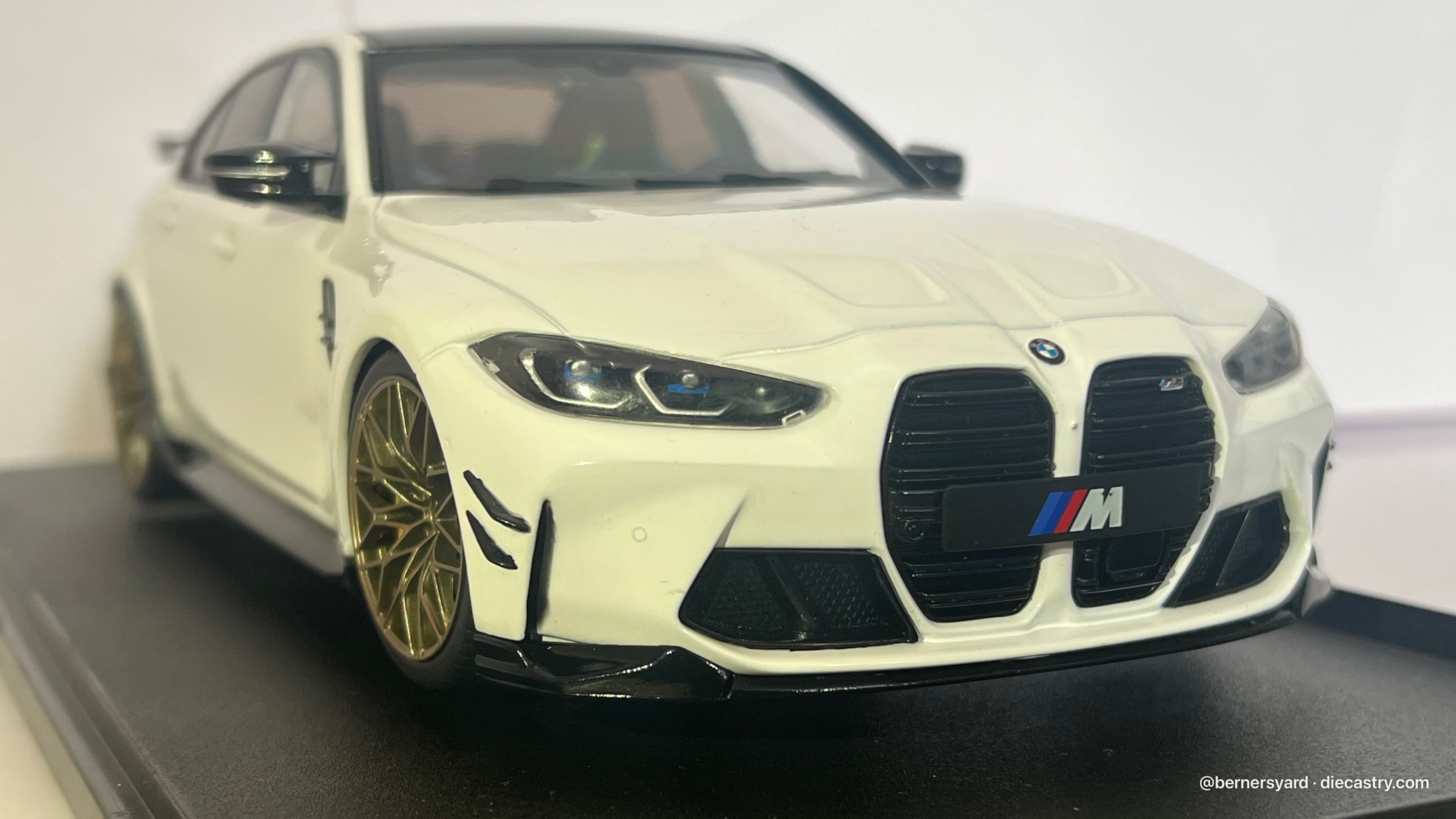 2024 BMW M3 G81 Performance 1:18 scale diecast model by Solido in Alpine White