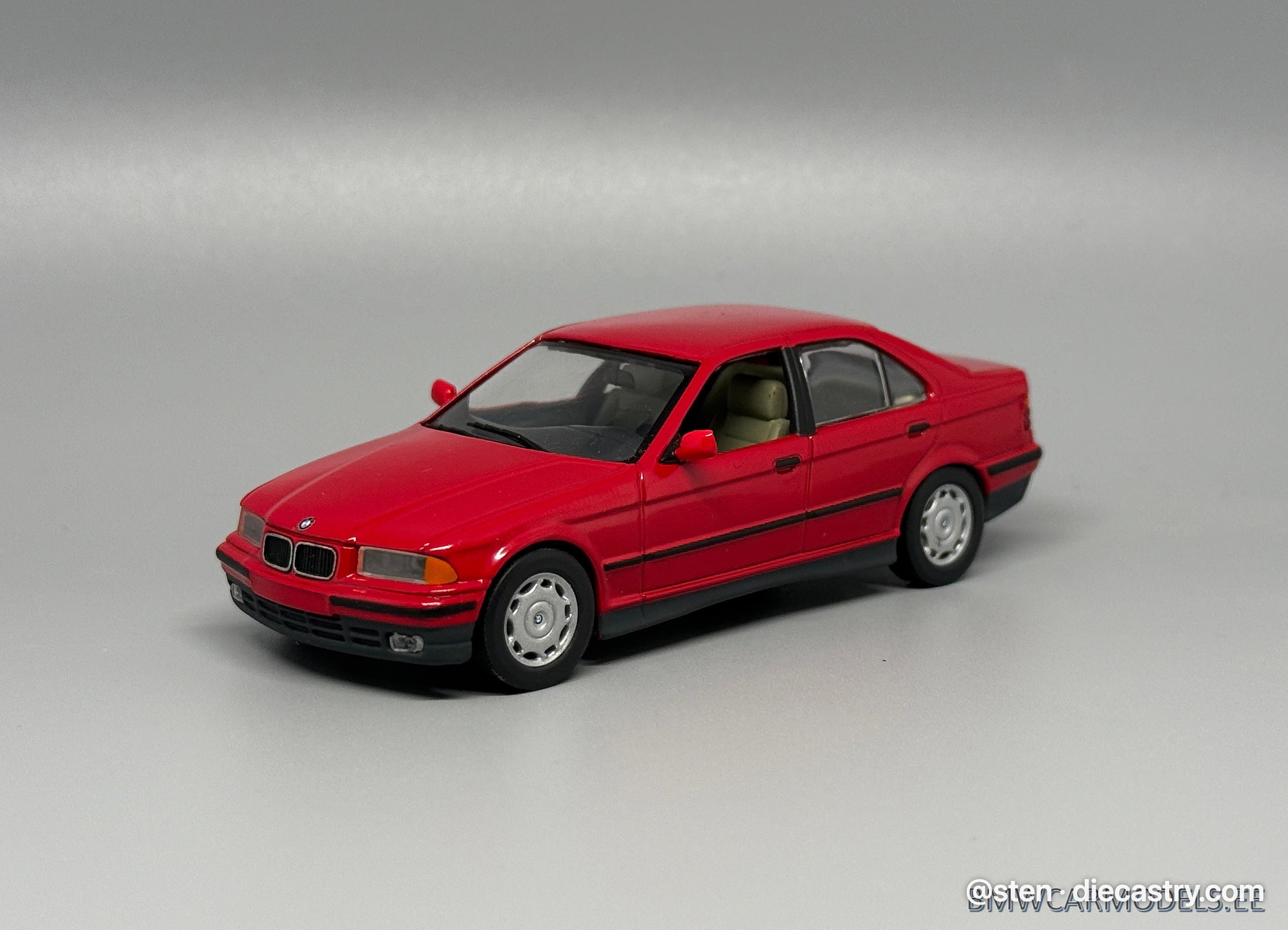 1992 BMW 3-series sedan (E36) 1:43 scale diecast model by Minichamps