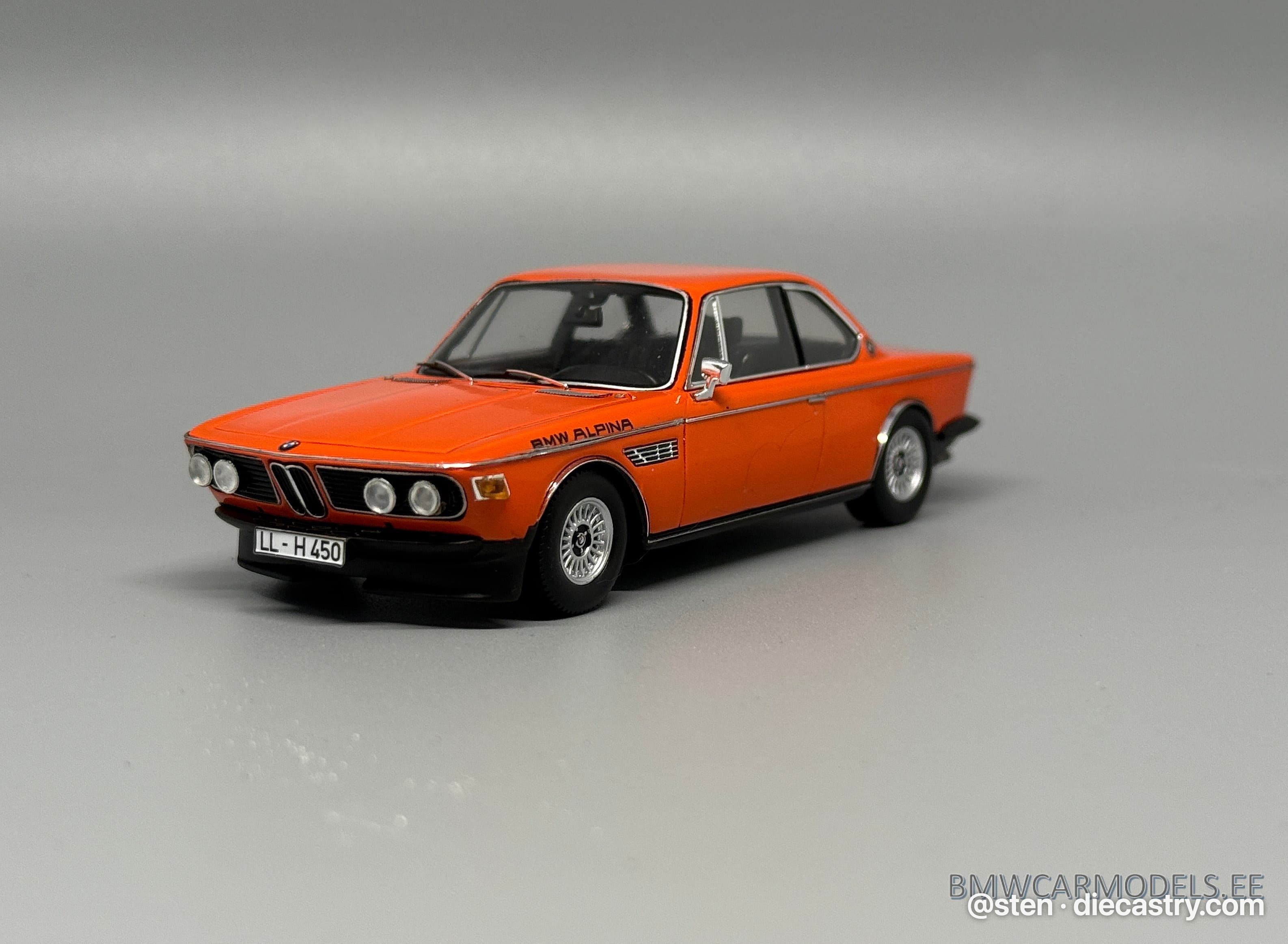Alpina CSL (E9) 1:43 scale diecast model