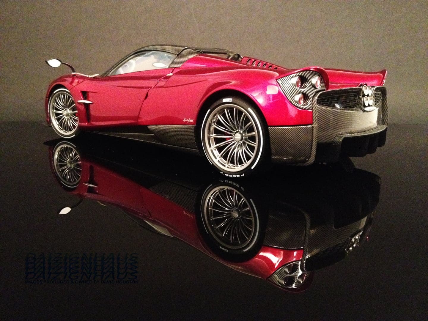 2018 Pagani Huayra Roadster 1:18 scale diecast model by LCD Models