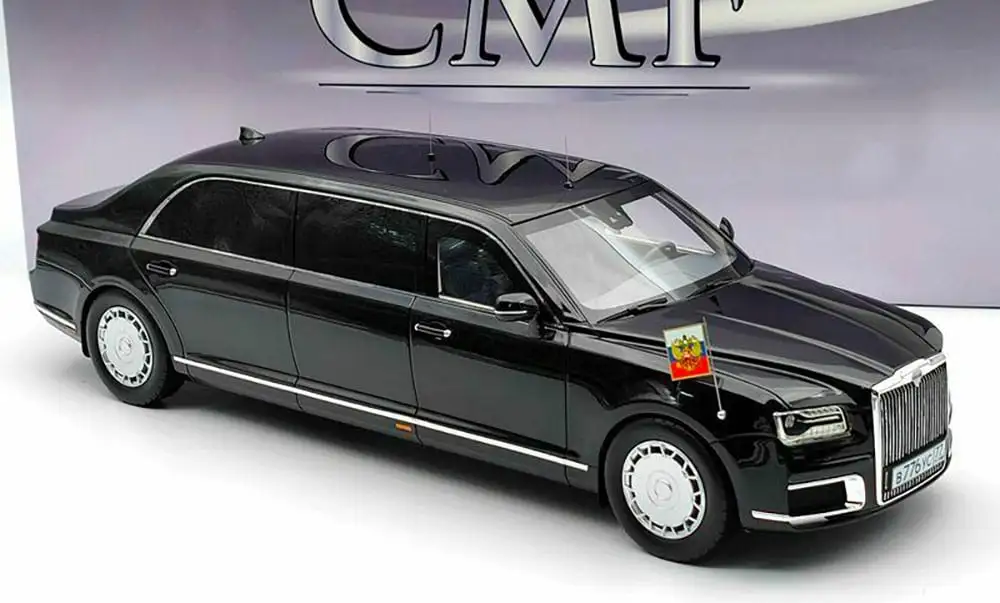 Aurus Senat 1:18 scale diecast model by CMF