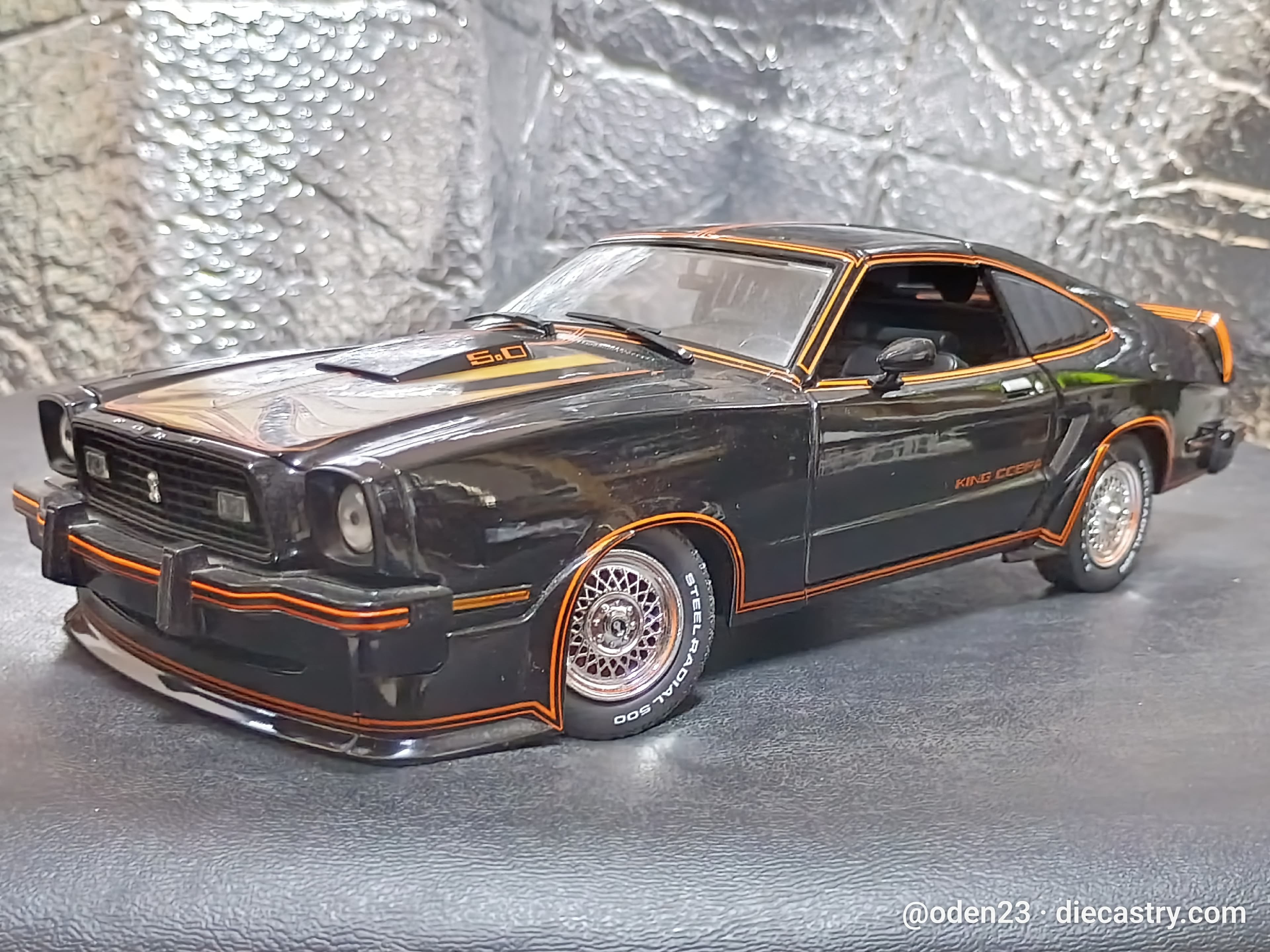 Ford Mustang II King Cobra 1:18 scale diecast model