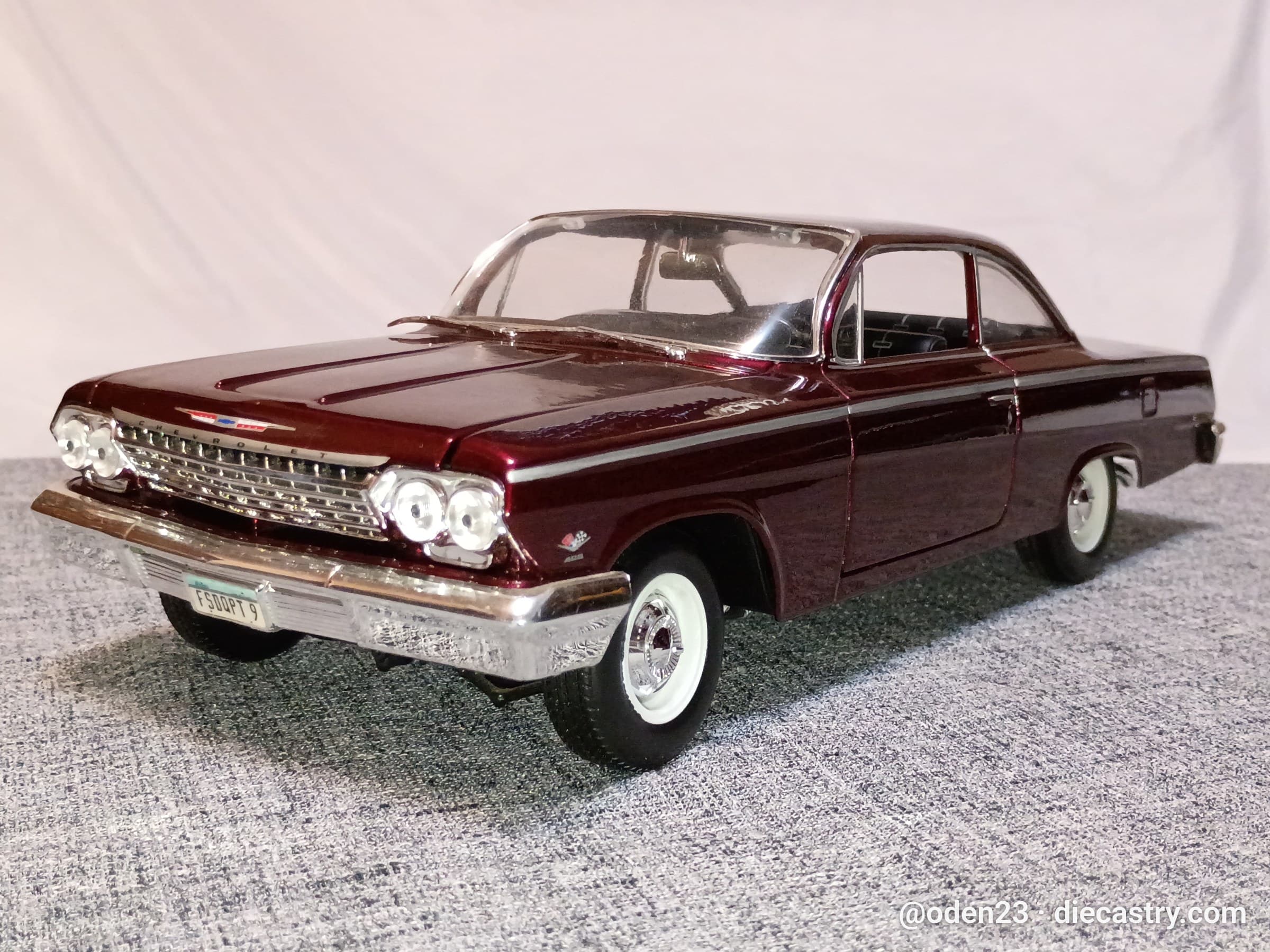 1962 Chevrolet Bel Air 1:18 scale diecast model by Maisto