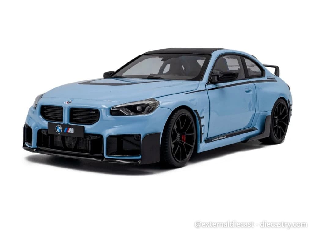 BMW M2 G87 Performance Parts 2024 1:18 scale diecast by Solido