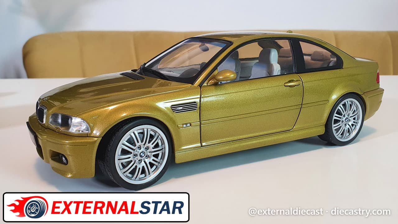 BMW M3 E46 2000 1:18 scale diecast by Solido