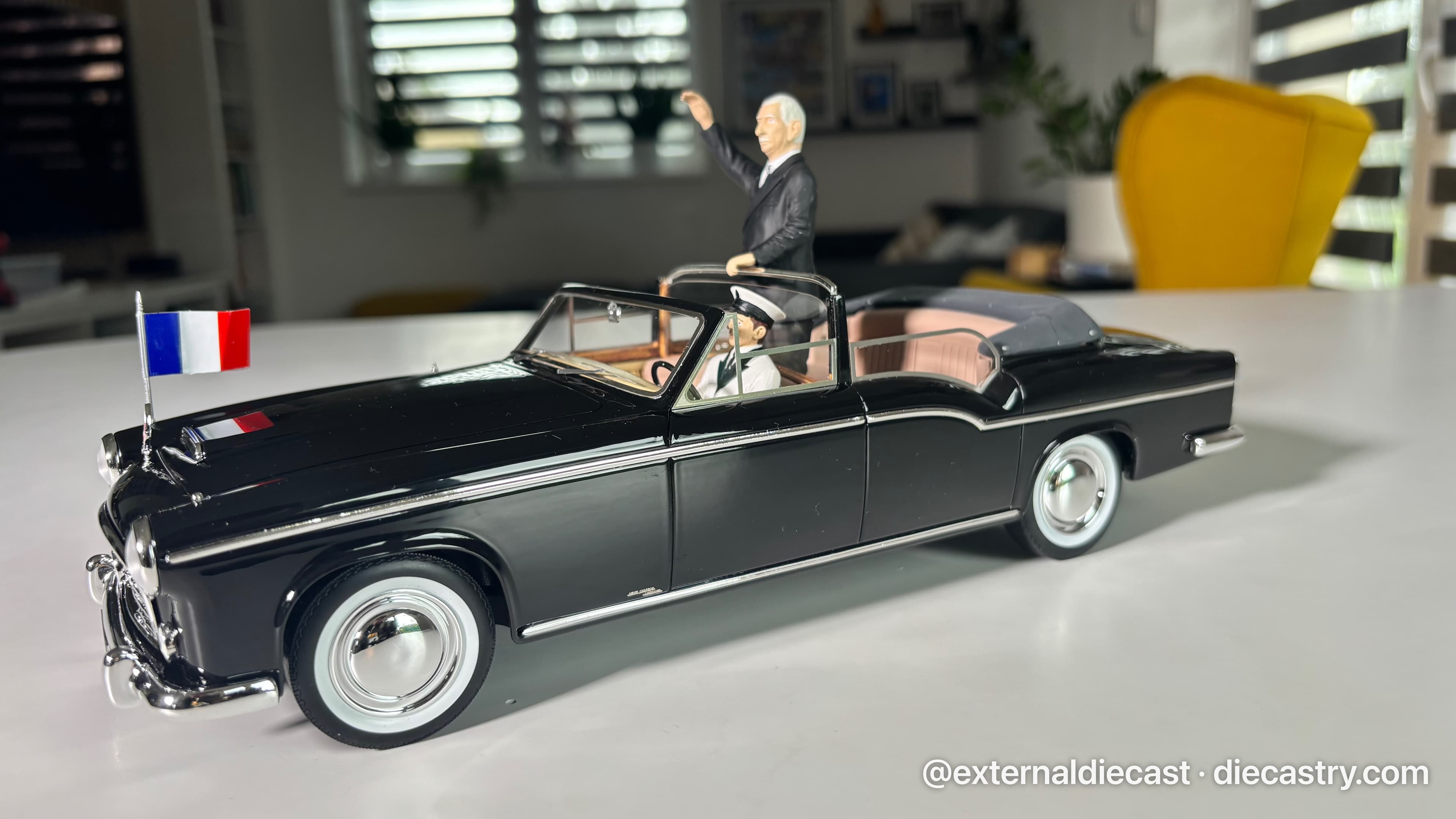 Citroën 15-6 Landaulet Chapron Cabriolet Personal Car of President de Gaulle