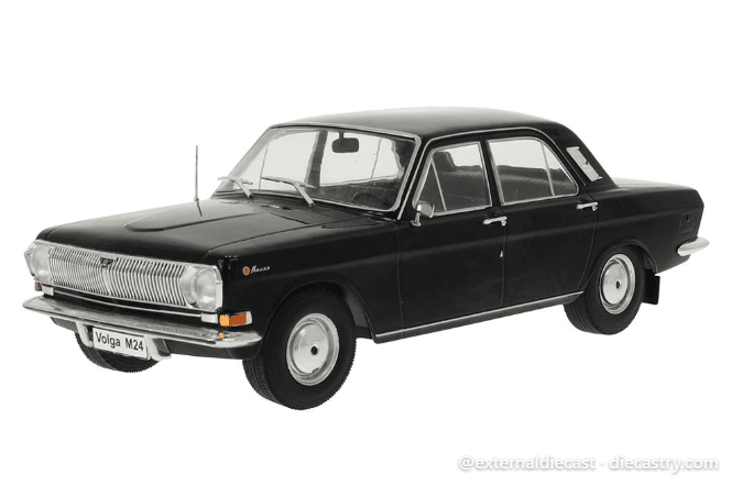 1967 Volha GAZ M24 1:18 scale diecast model by MCG Modelcar Group