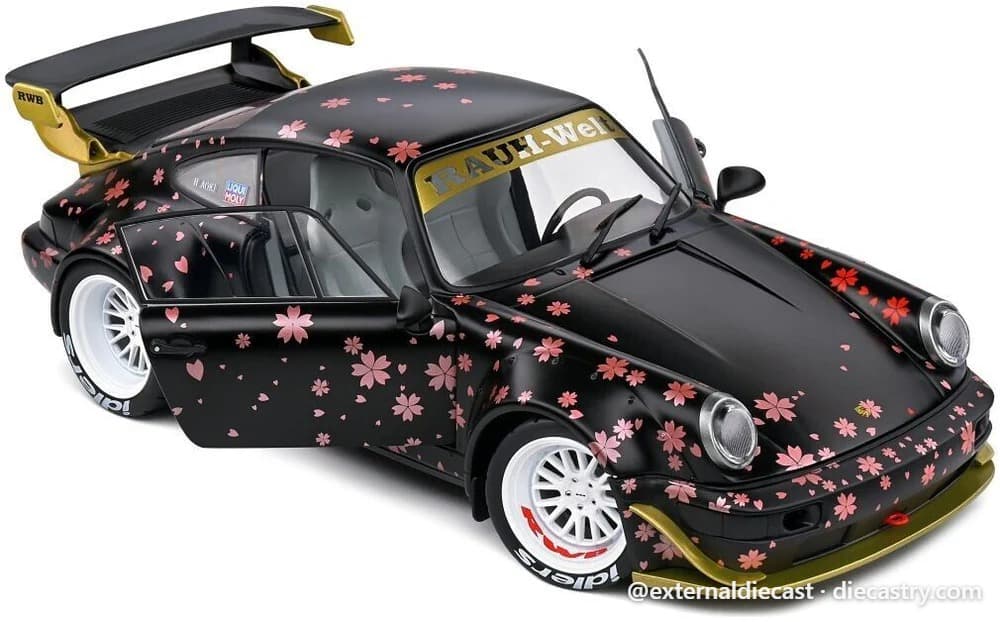 Porsche RWB BODYKIT AOKI 2021 1:18 scale diecast by Solido