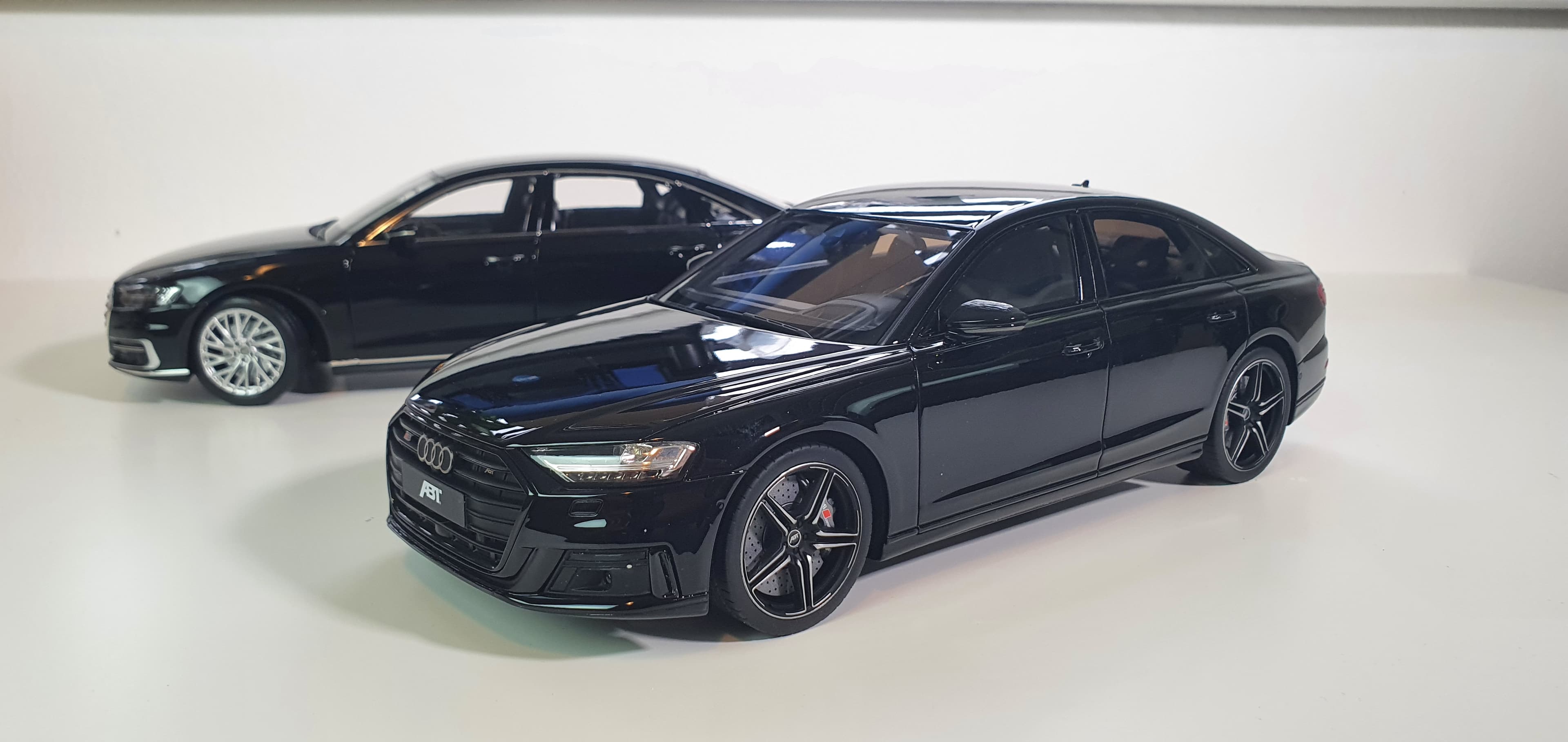 2020 Audi ABT S8 1:18 scale diecast model by GT Spirit